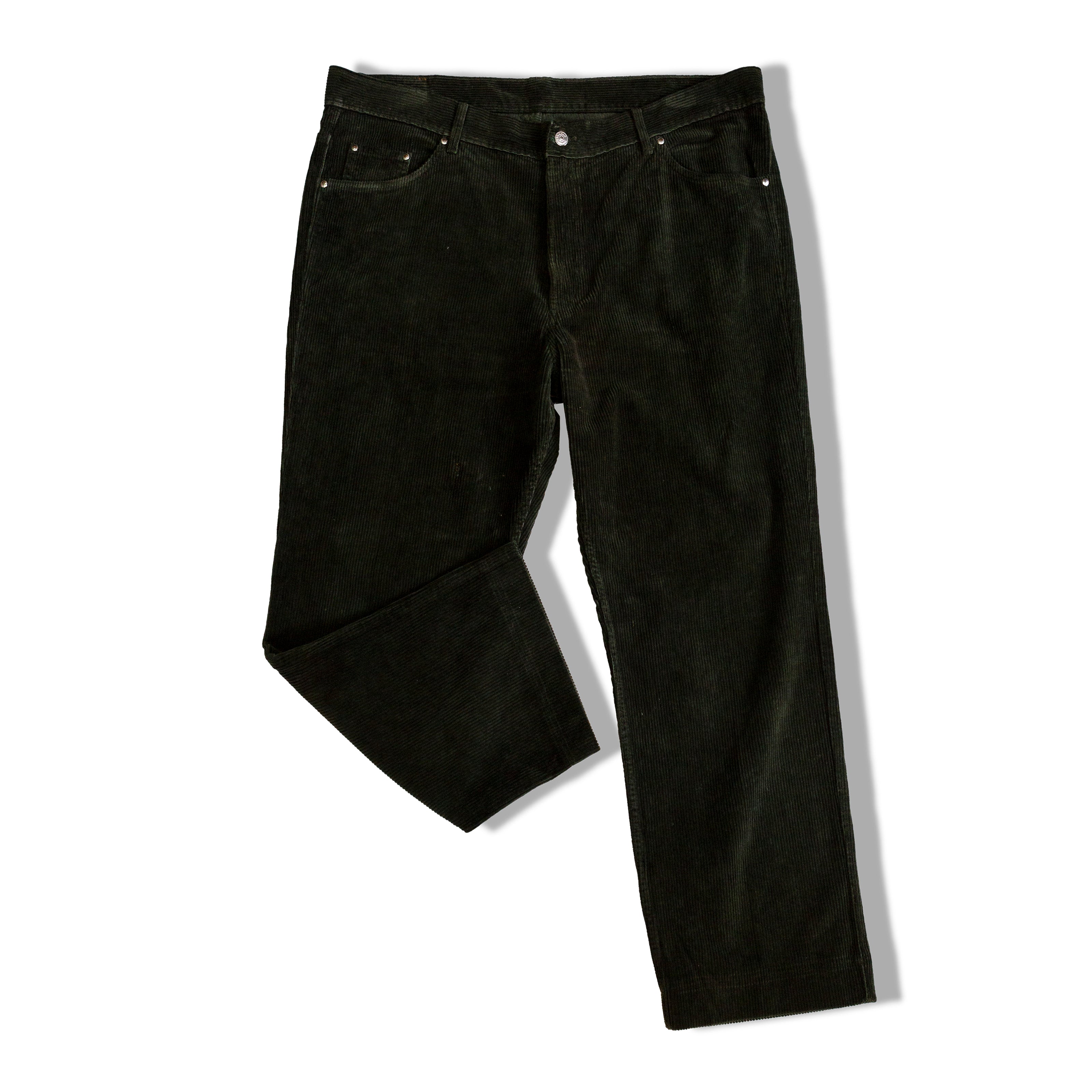 Carrera dark green corduroy pants (W44)