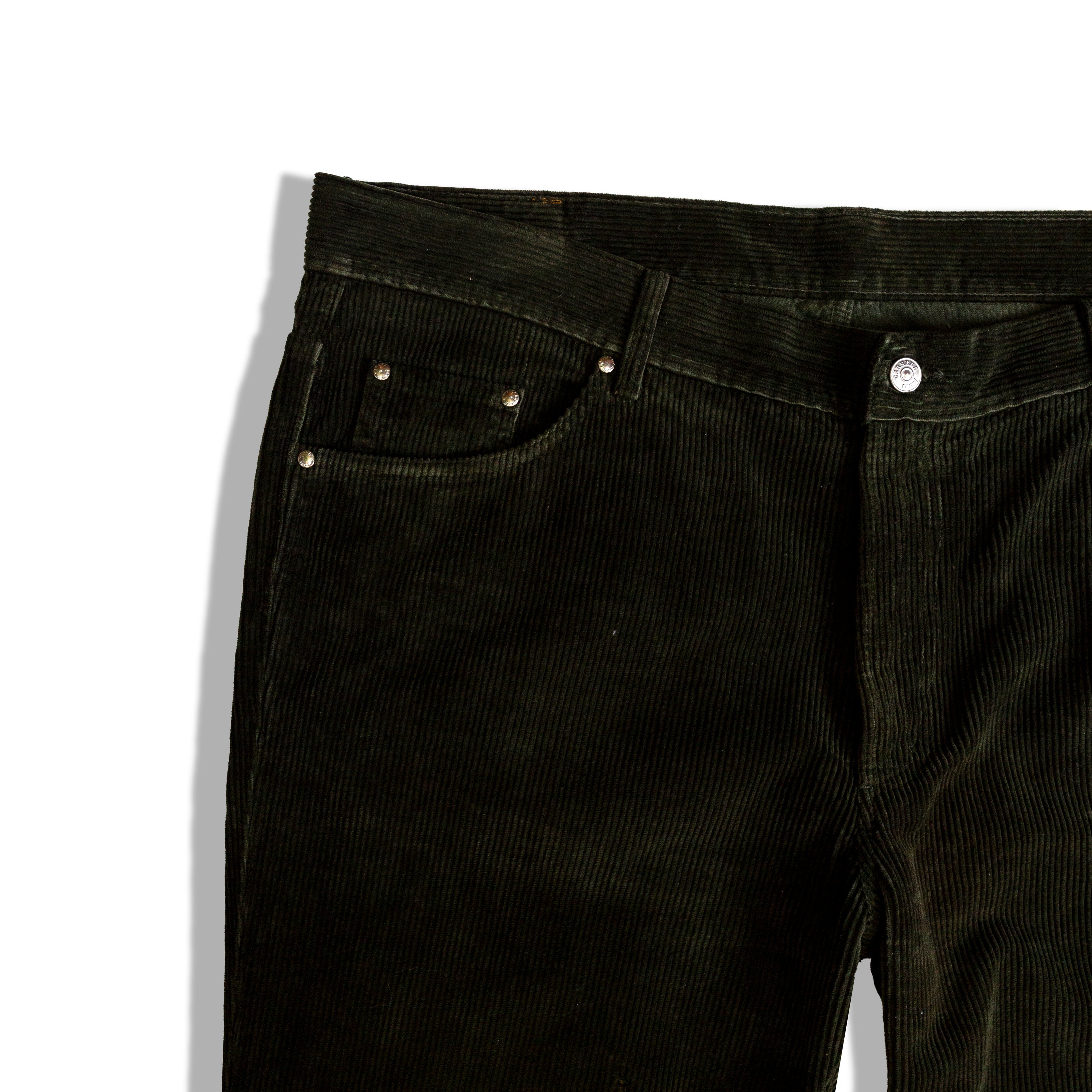 Carrera dark green corduroy pants (W44)