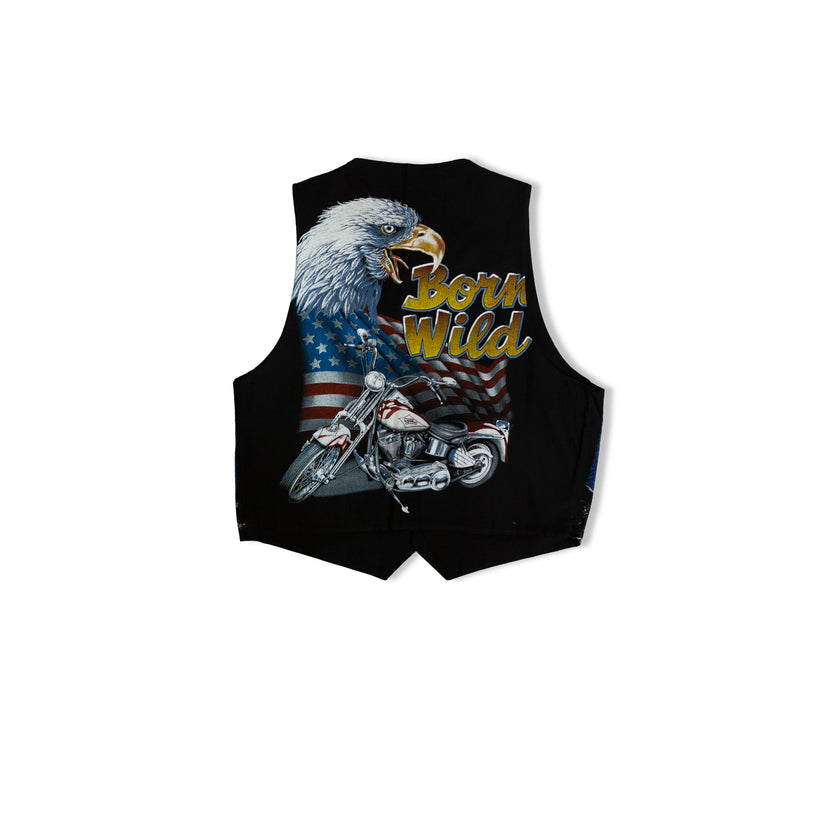 Stunning Harley davidson vest (M)