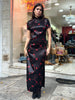 Stunning maxi qipao style dress