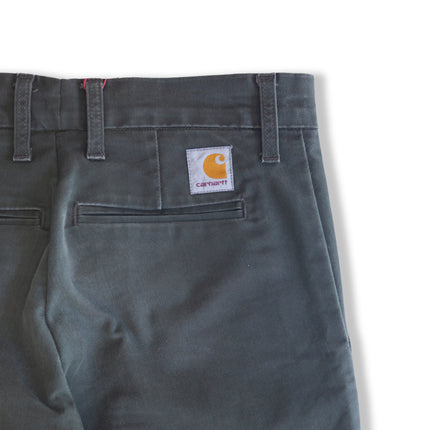 Carhartt dark green work pants (XS)