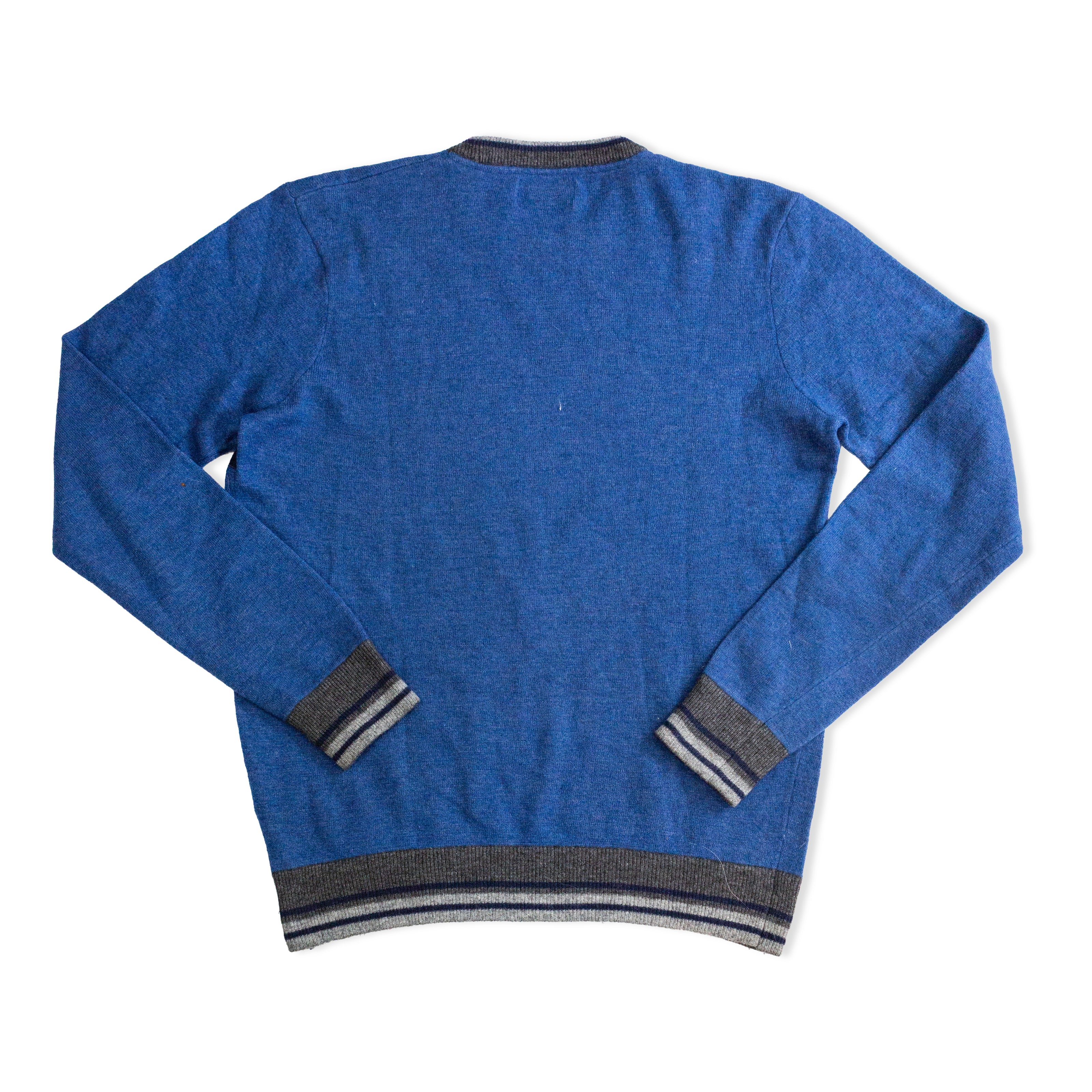 GURU men's wool blend knit sweater (L)