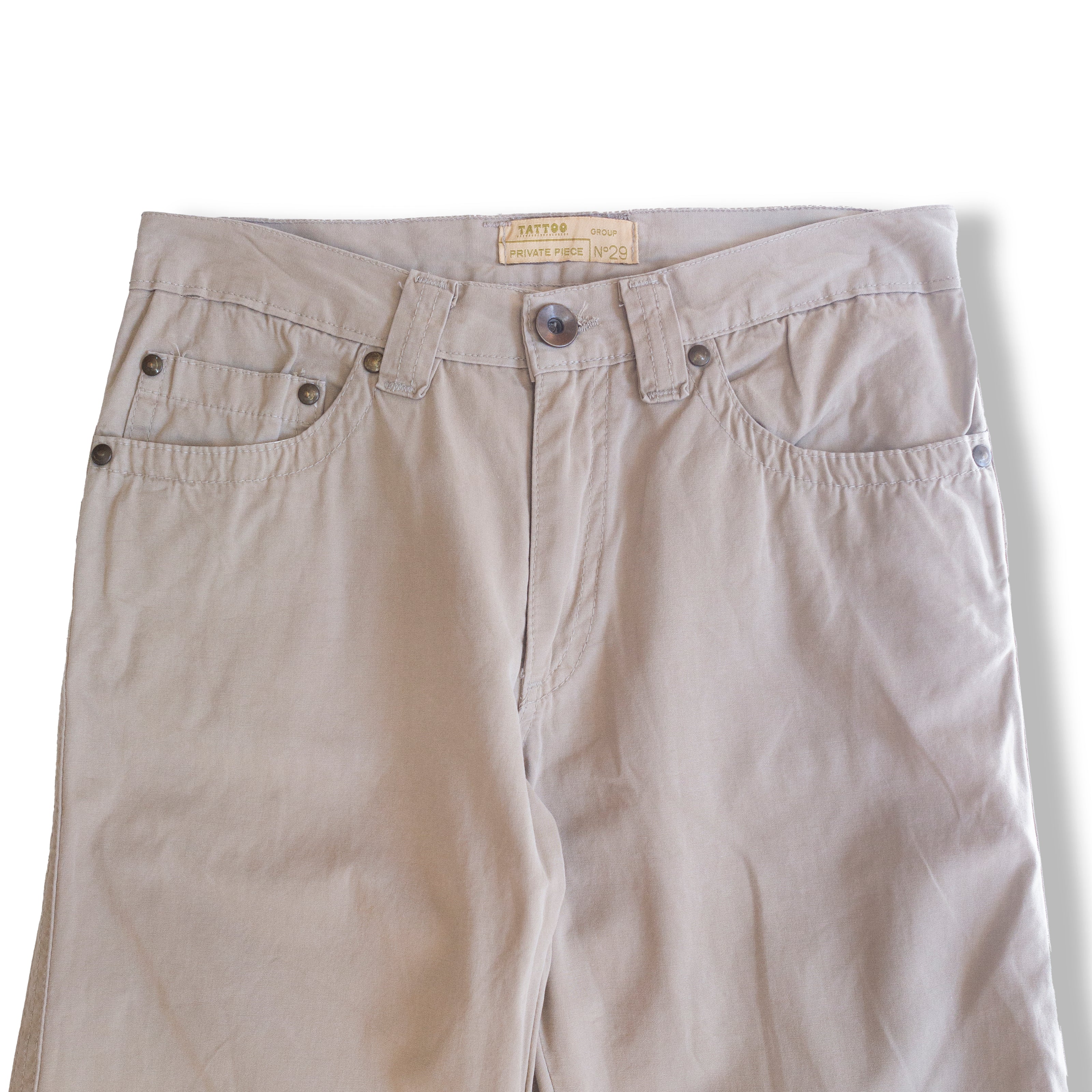 Tattoo private piece beige pants (XS/S)
