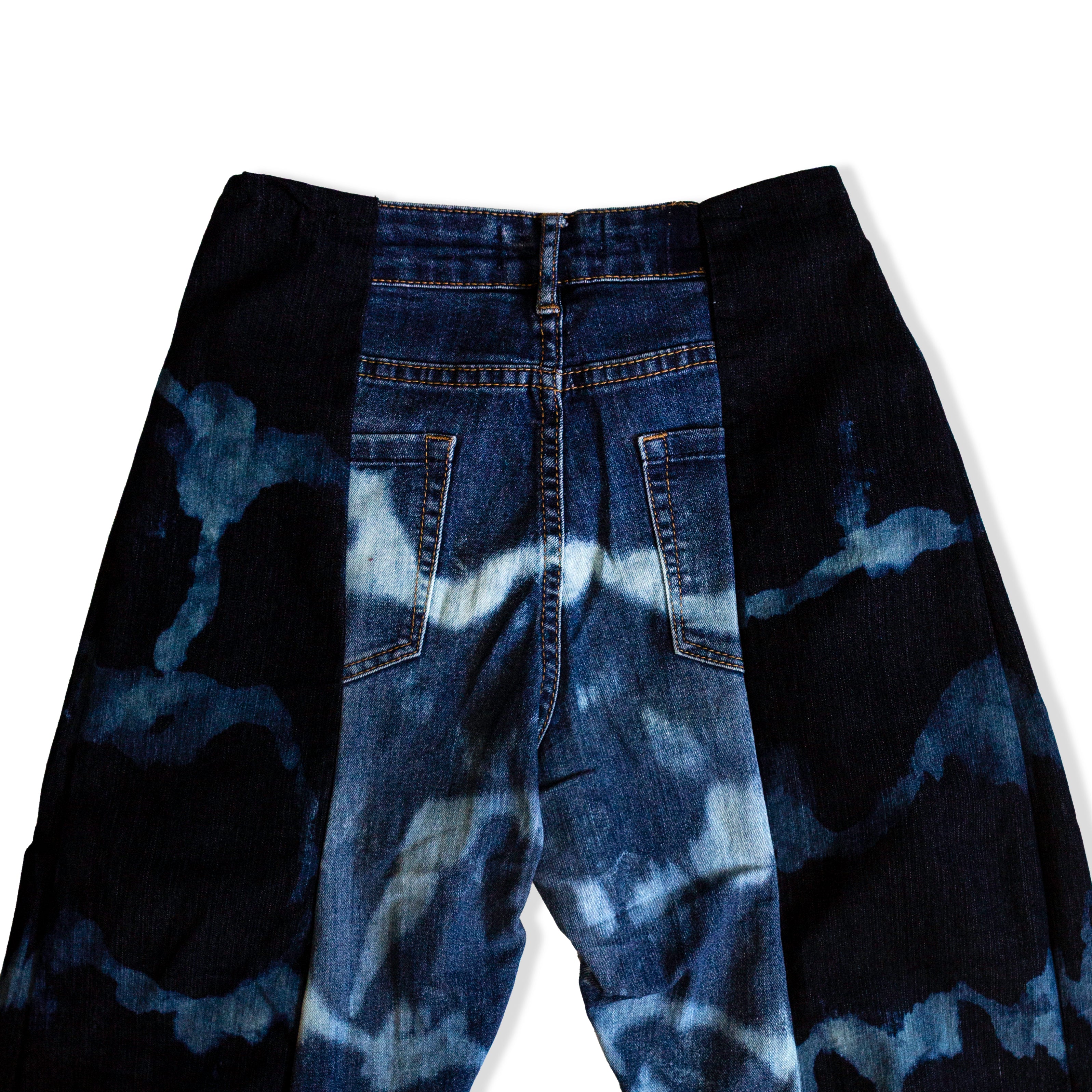 Thoughts reworked super hot baggy up-cycled jeans (EU36)