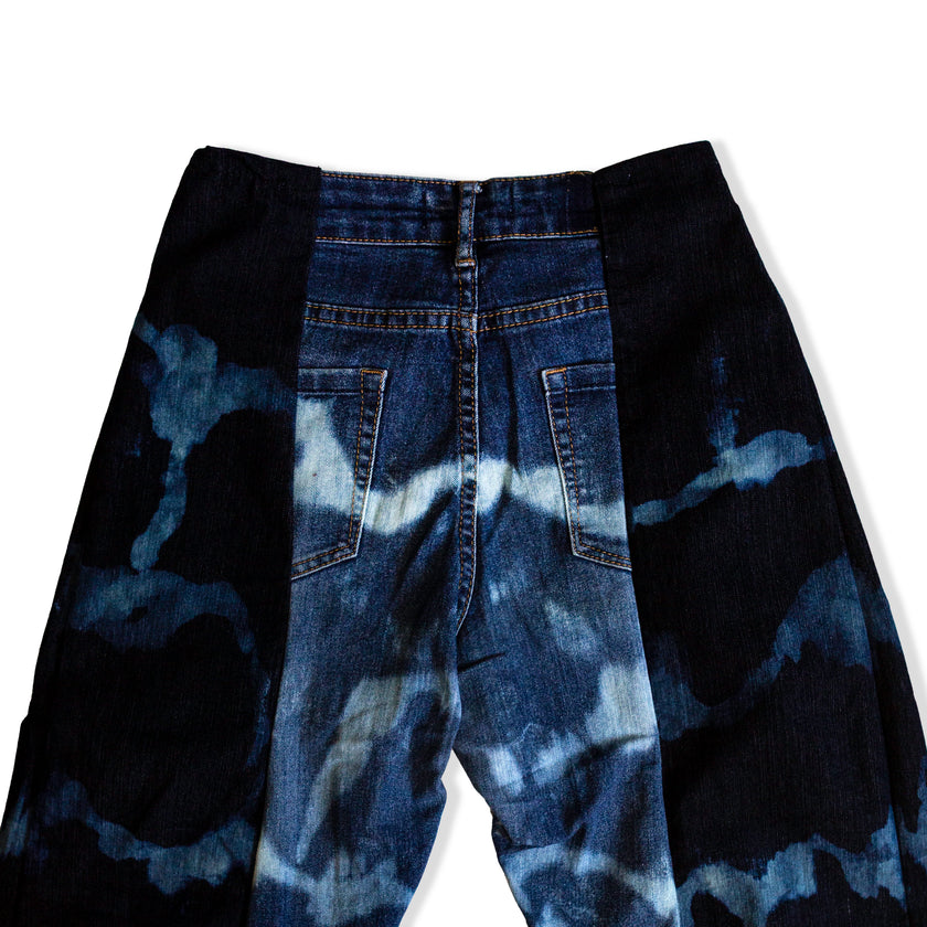 Thoughts reworked super hot baggy up-cycled jeans (EU36)