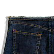Hot dark denim skirt with waist detail (S/M)