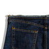 Hot dark denim skirt with waist detail (S/M)