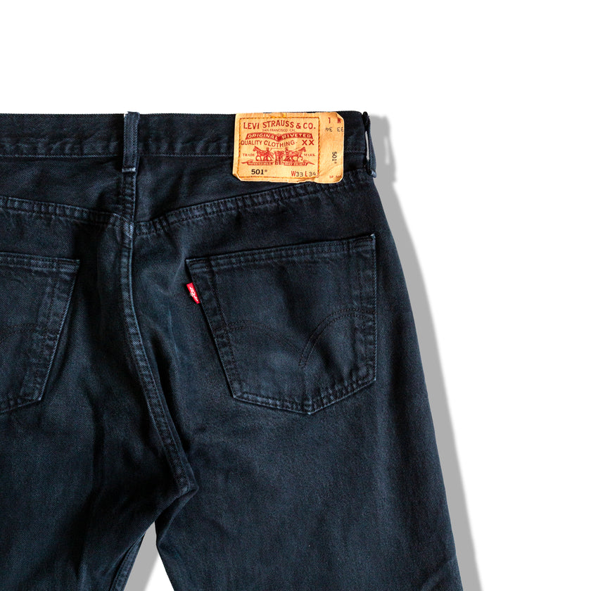 Levis 401 black jeans (W33)