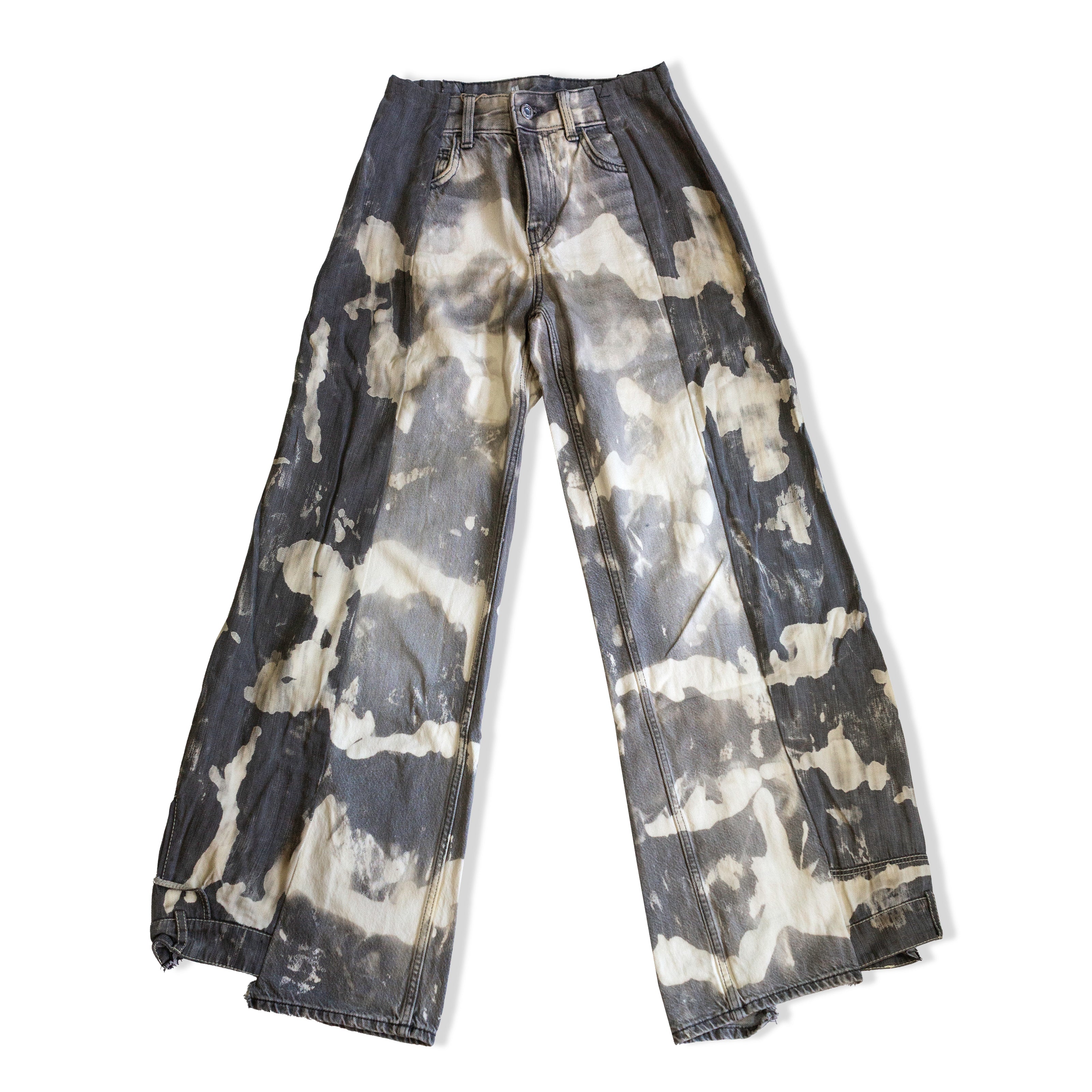 Thoughts reworked super hot baggy up-cycled jeans (EU38)