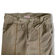 Olive utility pants with zippers