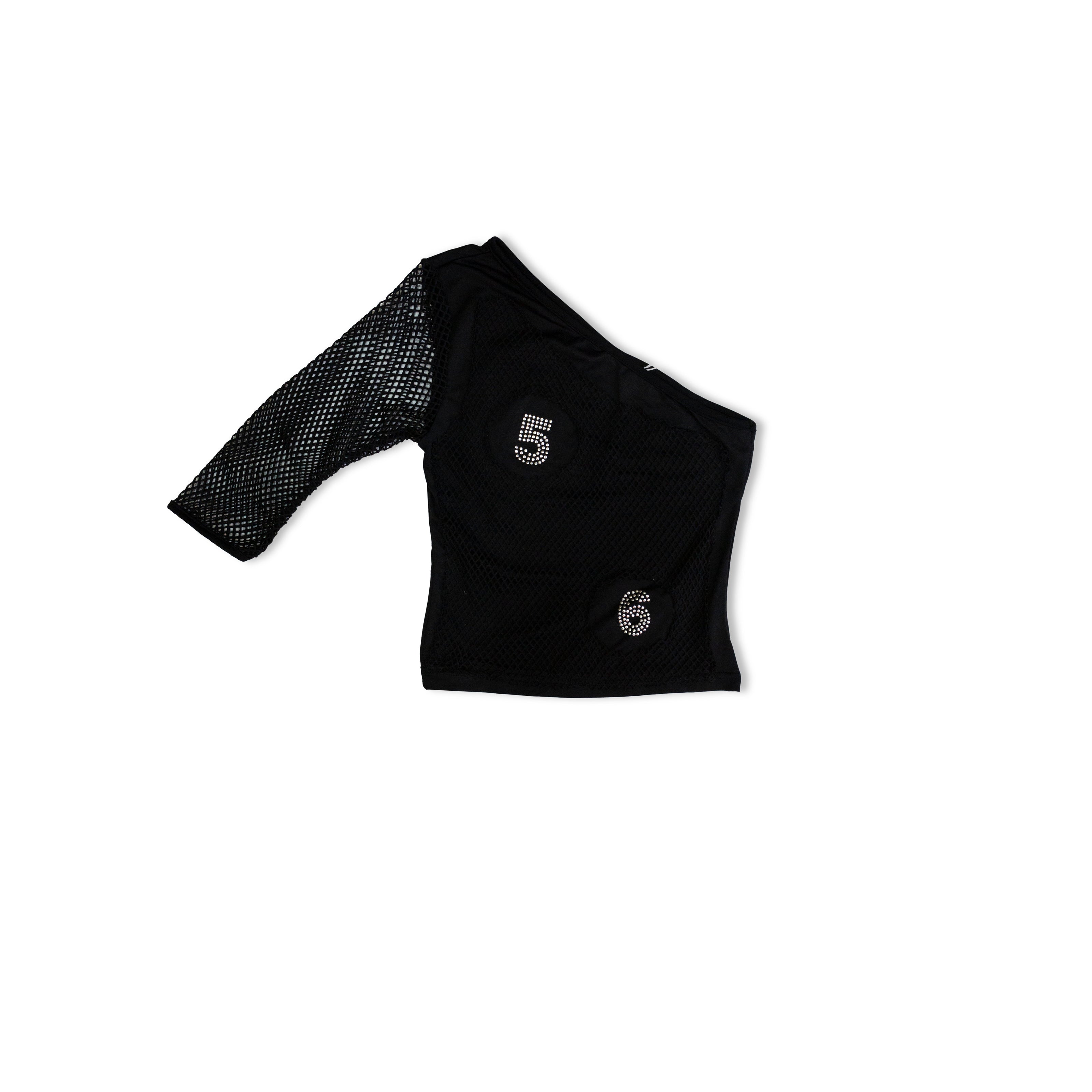 Super cute deadstock one shoulder top