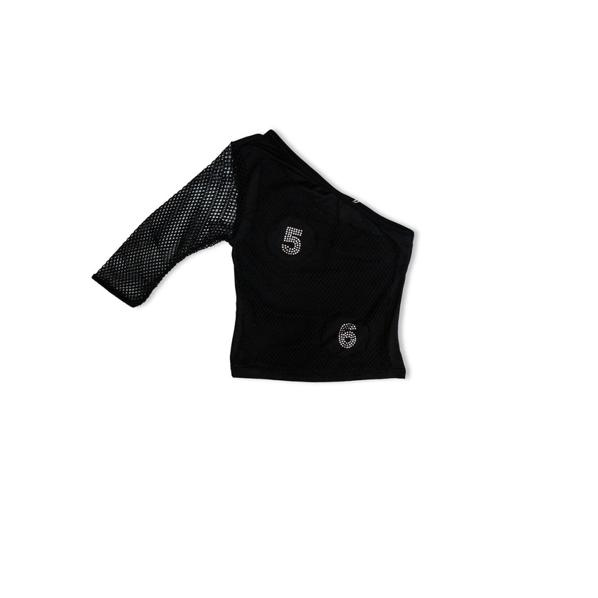 Super cute deadstock one shoulder top