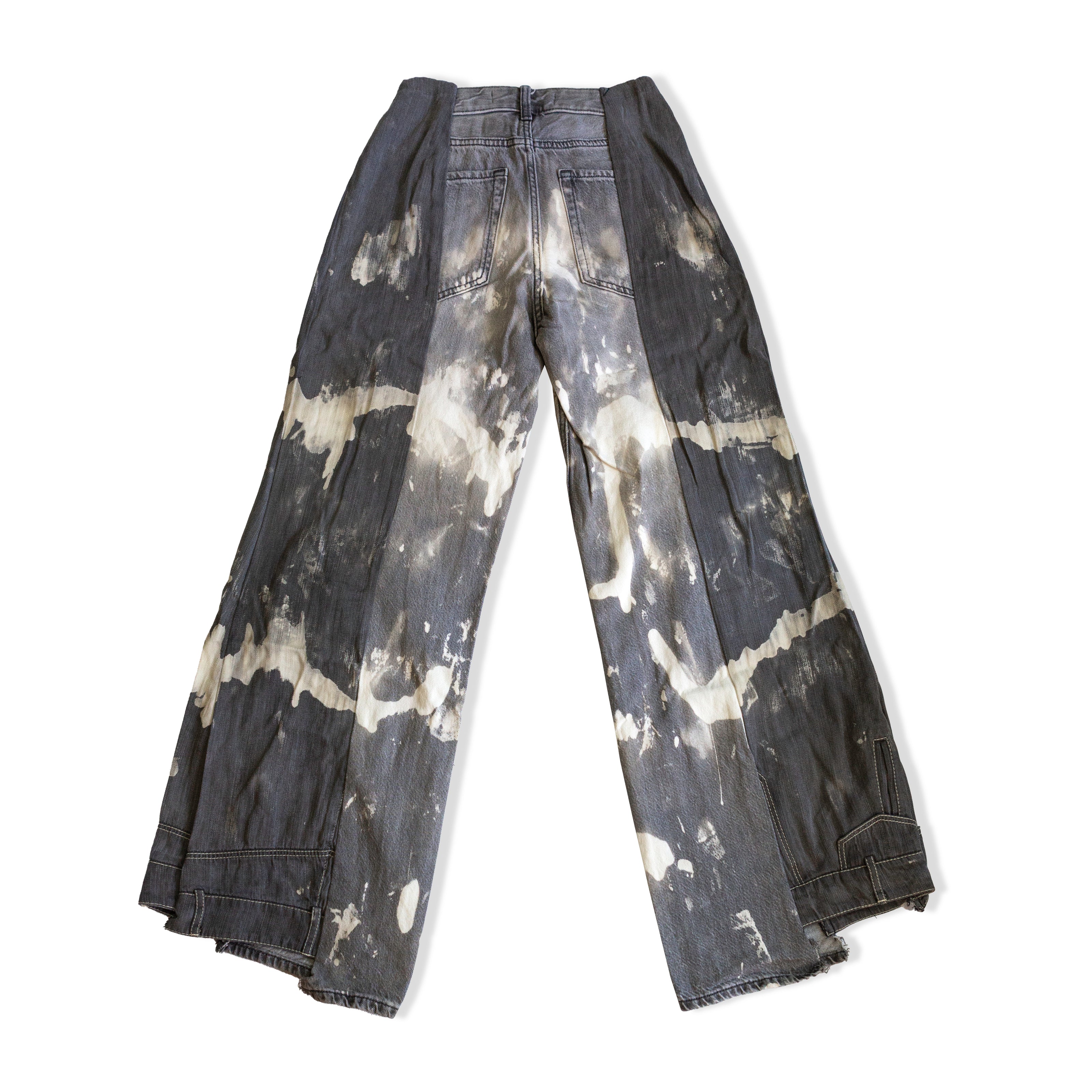 Thoughts reworked super hot baggy up-cycled jeans (EU38)