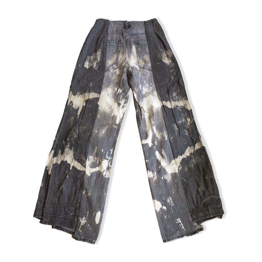 Thoughts reworked super hot baggy up-cycled jeans (EU38)