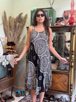 Super cute 100% rayon patterned dress