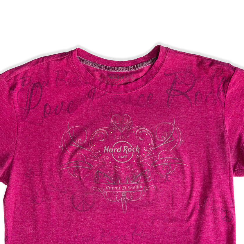 Woman's Hard Rock Cafe slim fit T-shirt (XL)
