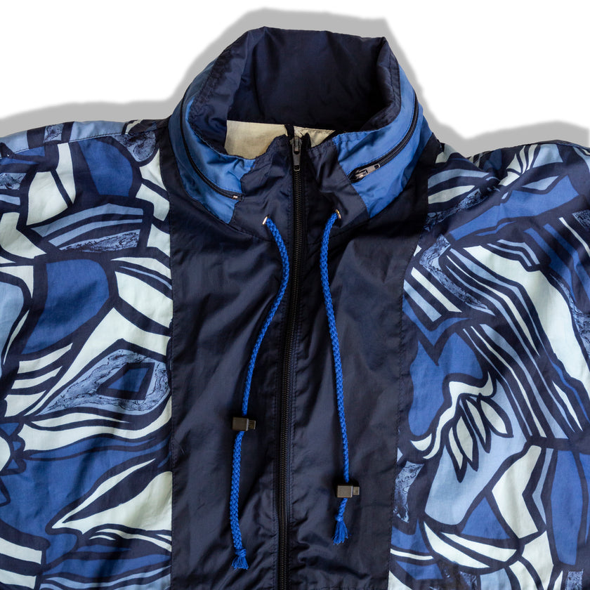 Vintage funky patterned windbreaker (M)