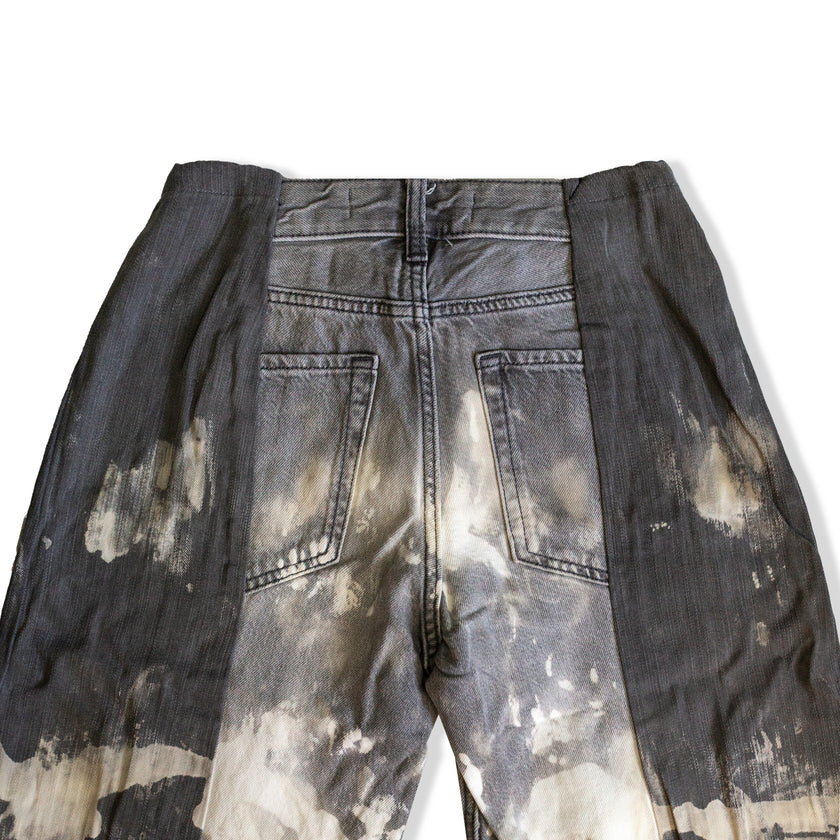 Thoughts reworked super hot baggy up-cycled jeans (EU38)