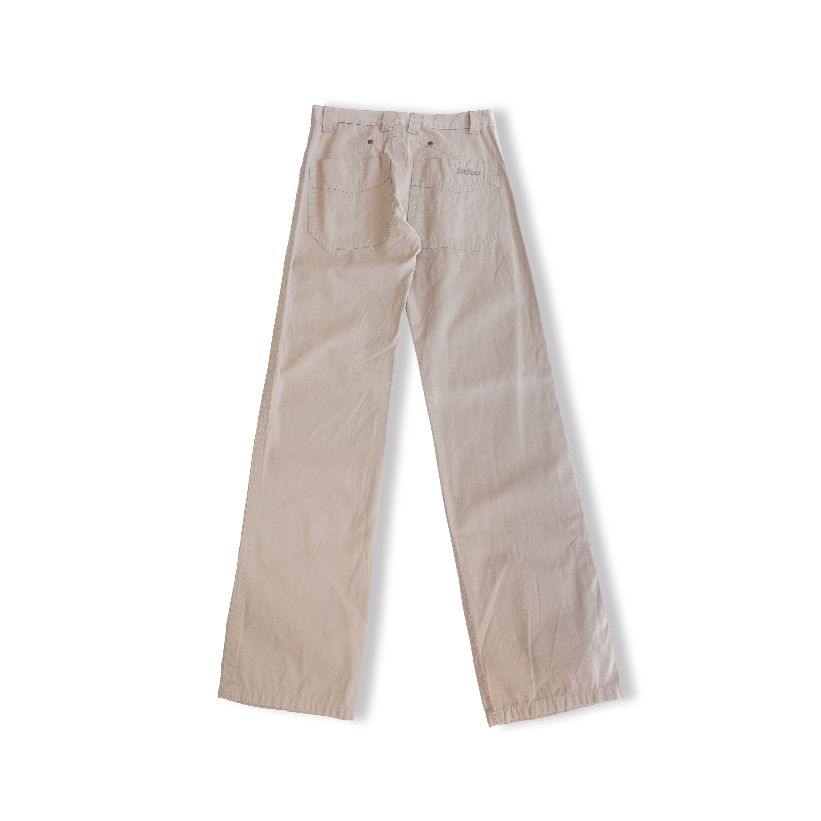 Tattoo private piece beige pants (XS/S)