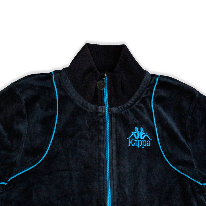 Kappa woman's velvet zip up (M)