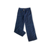 LOVE MOSCHINO LOW WAISTED WIDE LEG JEANS (S)