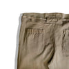 Olive utility pants with zippers
