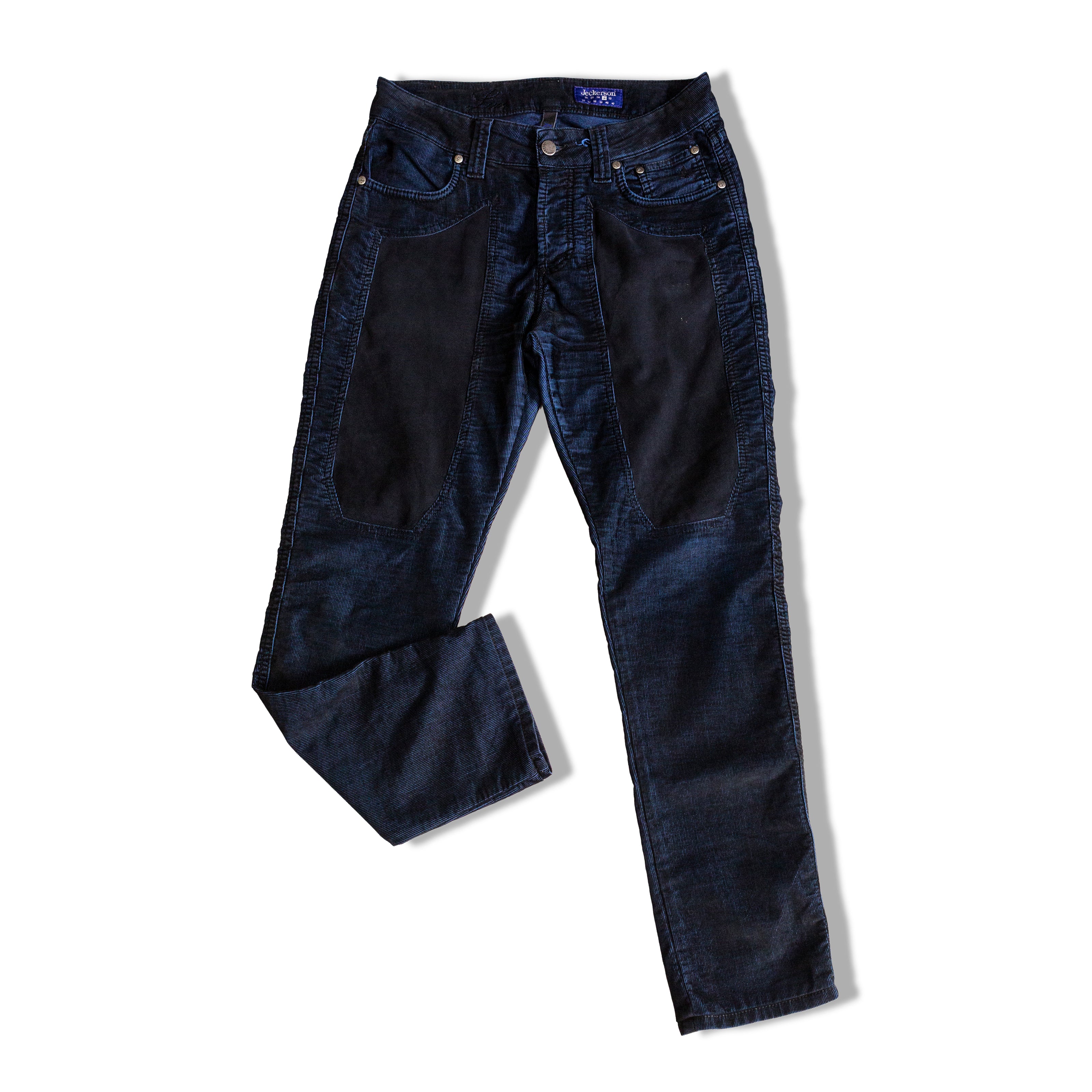 Jeckerson dark blue corduroy pants (S/M)