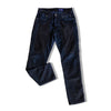 Jeckerson dark blue corduroy pants (S/M)