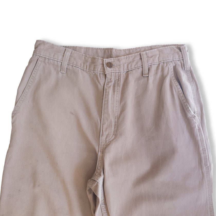 Charhartt 100% cotton beige pants W32(M)