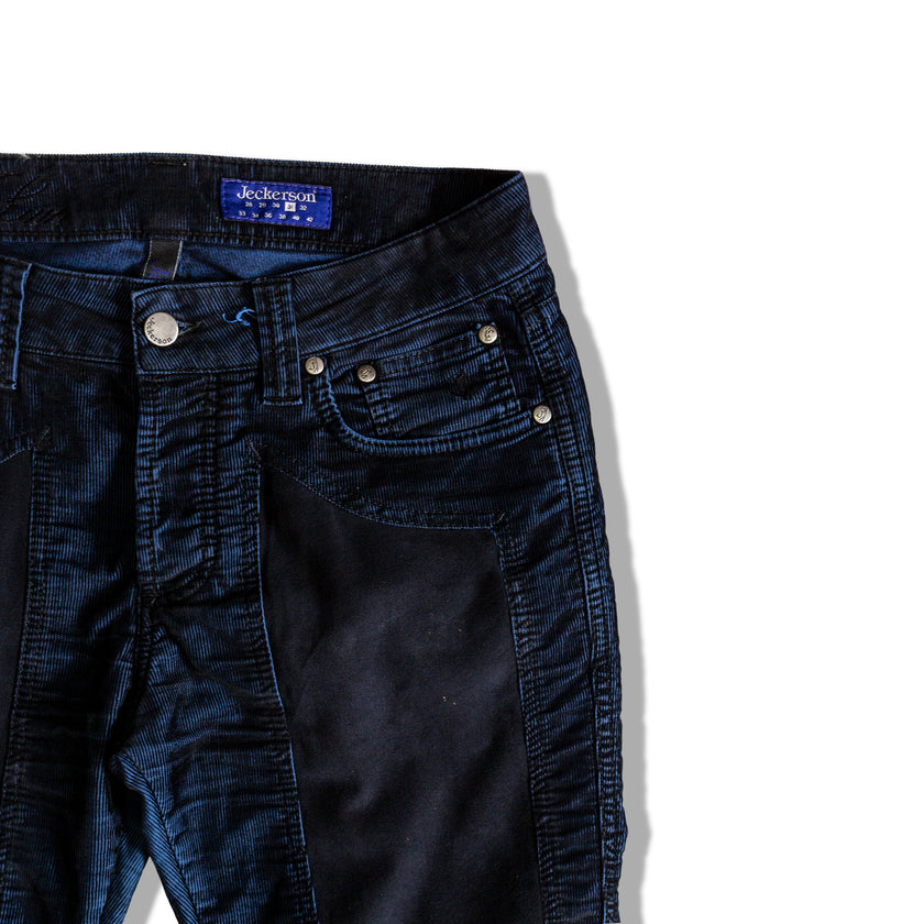 Jeckerson dark blue corduroy pants (S/M)