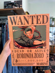 One piece - Roronoa Zoro poster