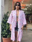 Vintage cotton yukata robe