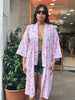 Vintage cotton yukata robe