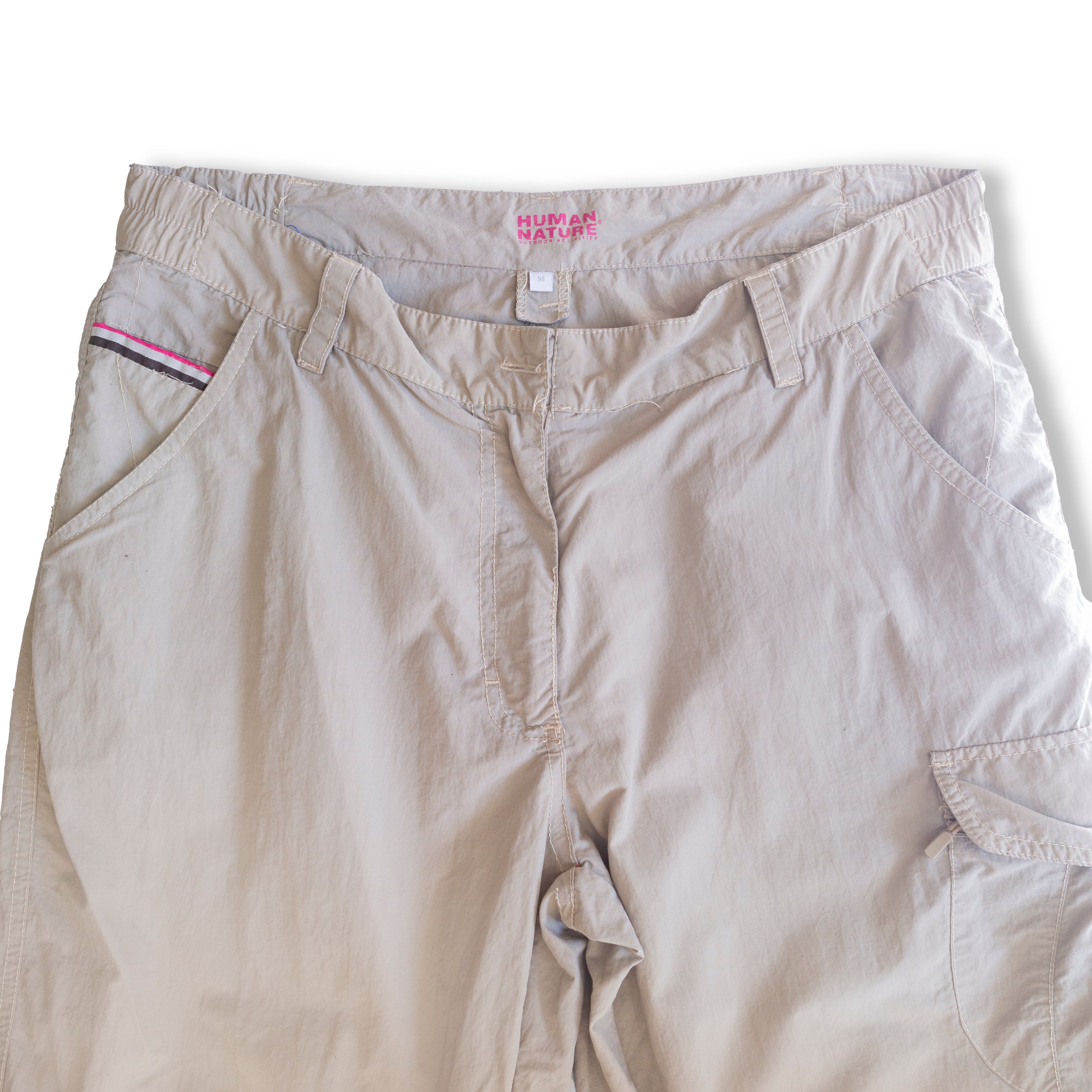 Human nature beige cargo pants (M)