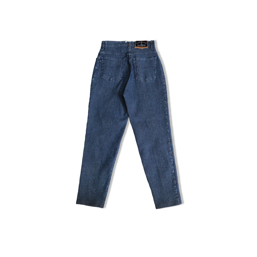 Vintage high waisted ribbed jeans (XS)