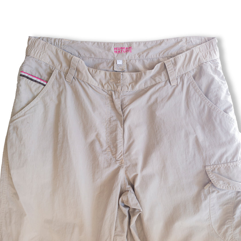 Human nature beige cargo pants (M)