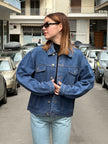 Vintage oversized denim jacket