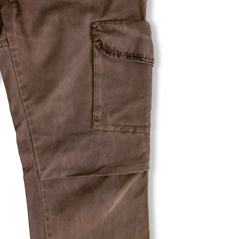 OBJ brown cargo pants (L)
