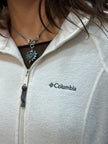 Columbia white fleece