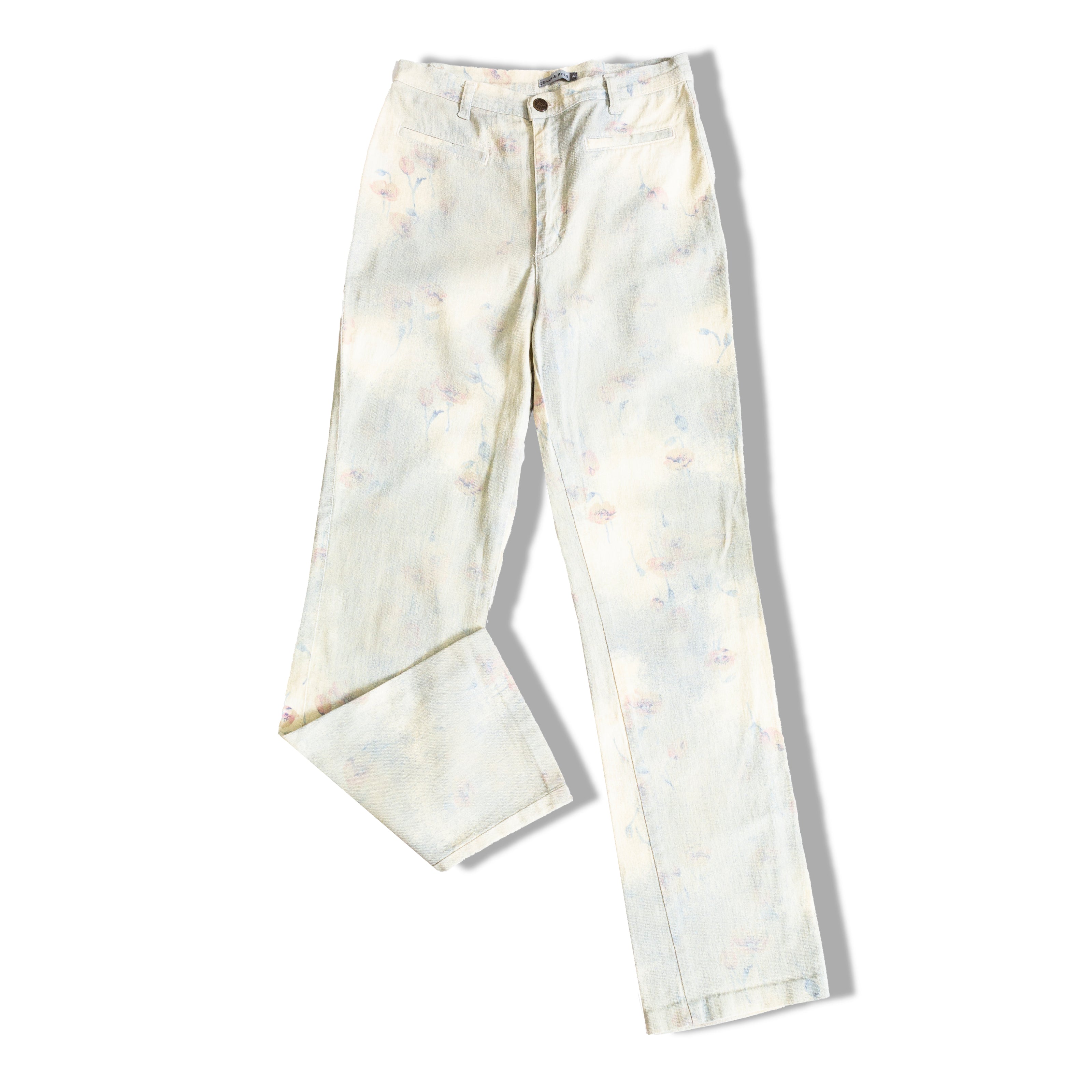 Super cute patterned elastic jeans (S/M)