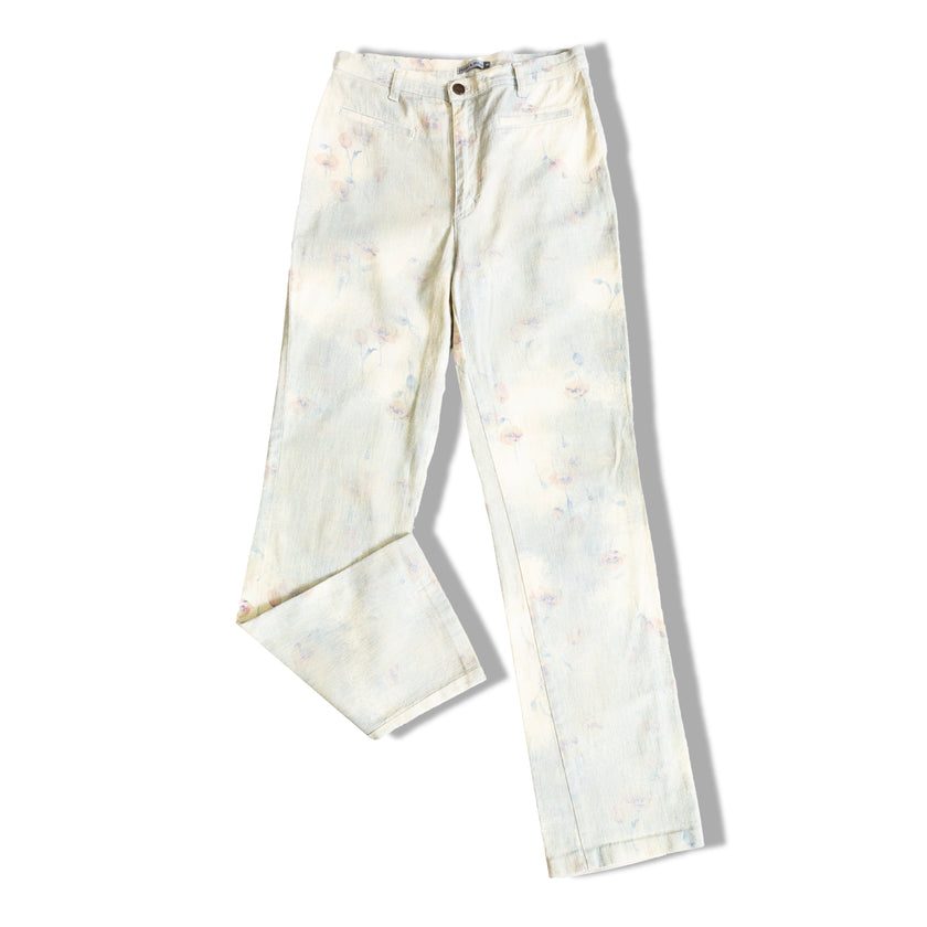 Super cute patterned elastic jeans (S/M)