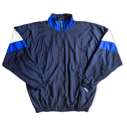 Vintage men's funky windbreaker jacket (XL)