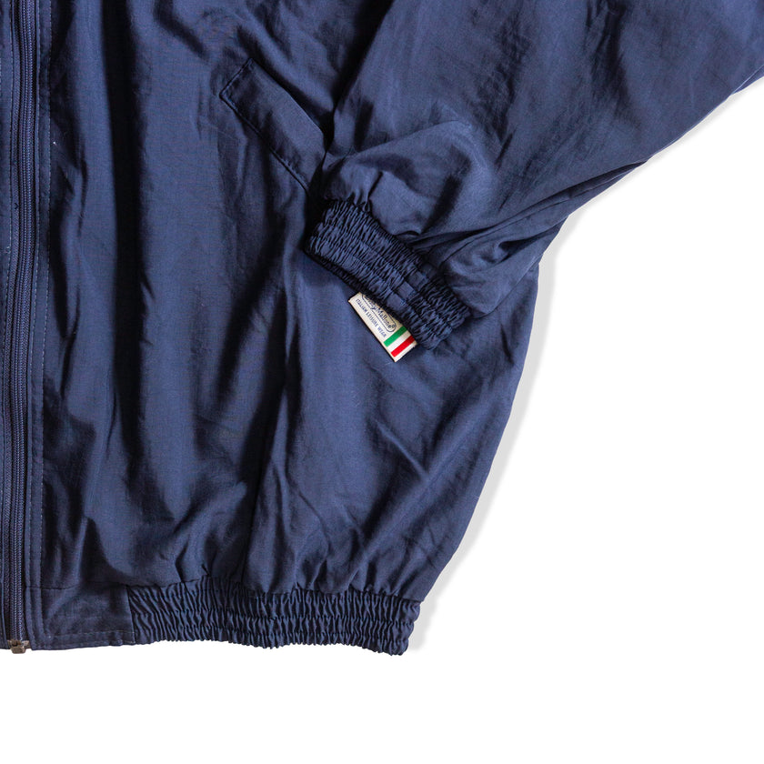 Vintage men's funky windbreaker jacket (XL)