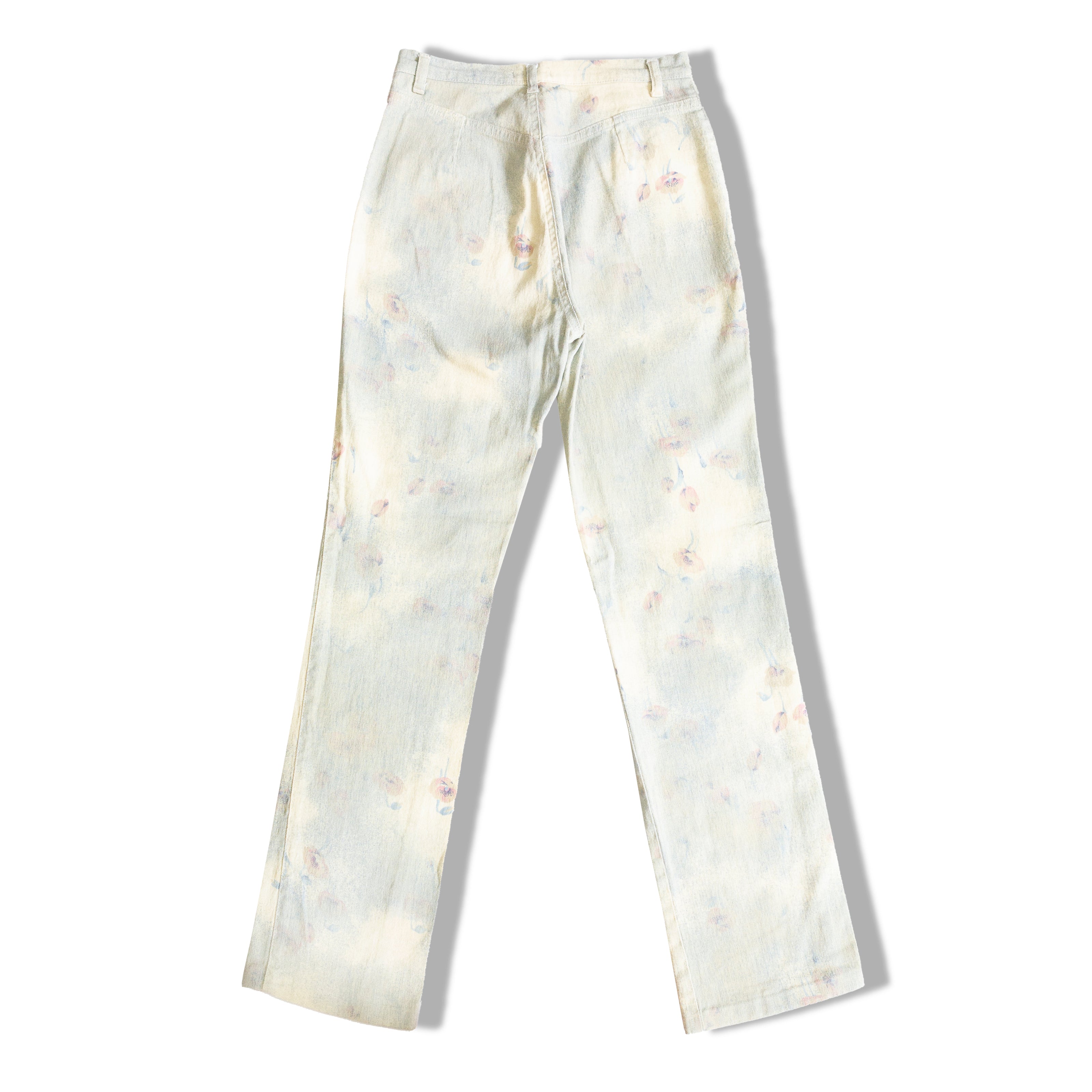 Super cute patterned elastic jeans (S/M)