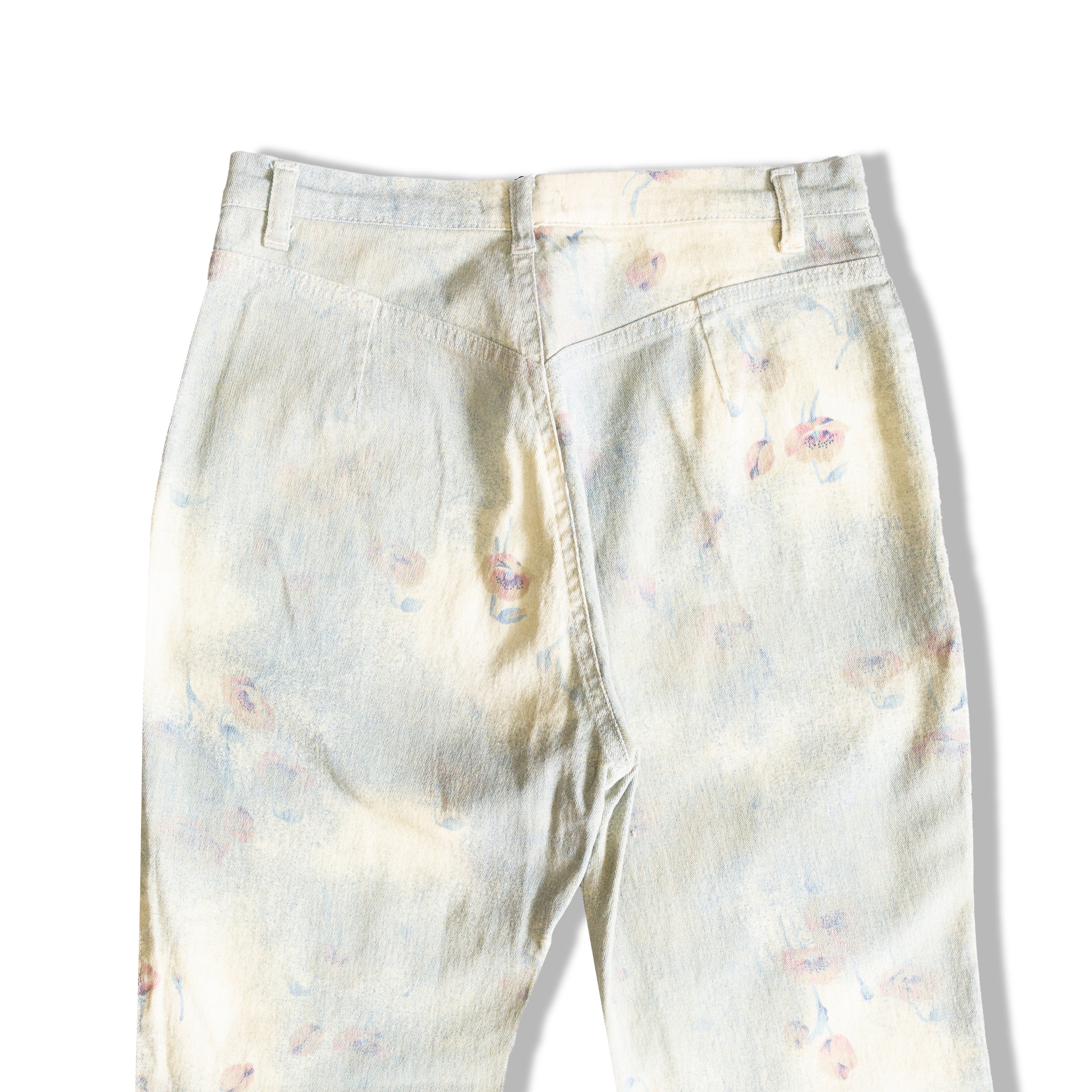 Super cute patterned elastic jeans (S/M)