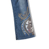 Stunning Y2K low waisted flare jeans (L)