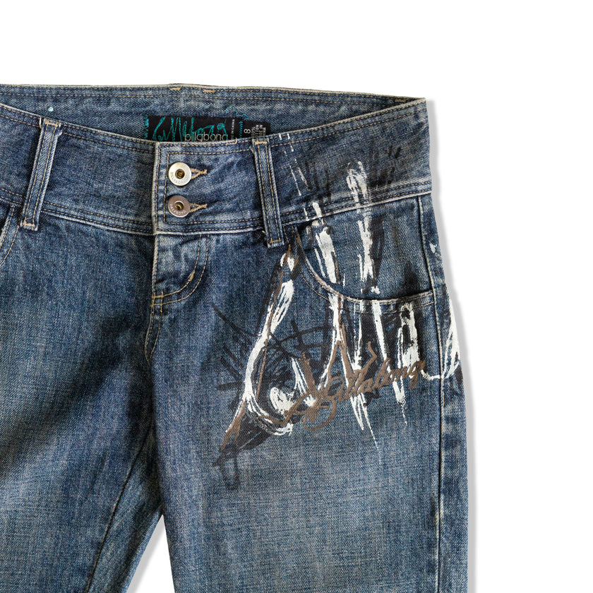 BILLABONG LOW WAISTED Y2K JEANS (XS)