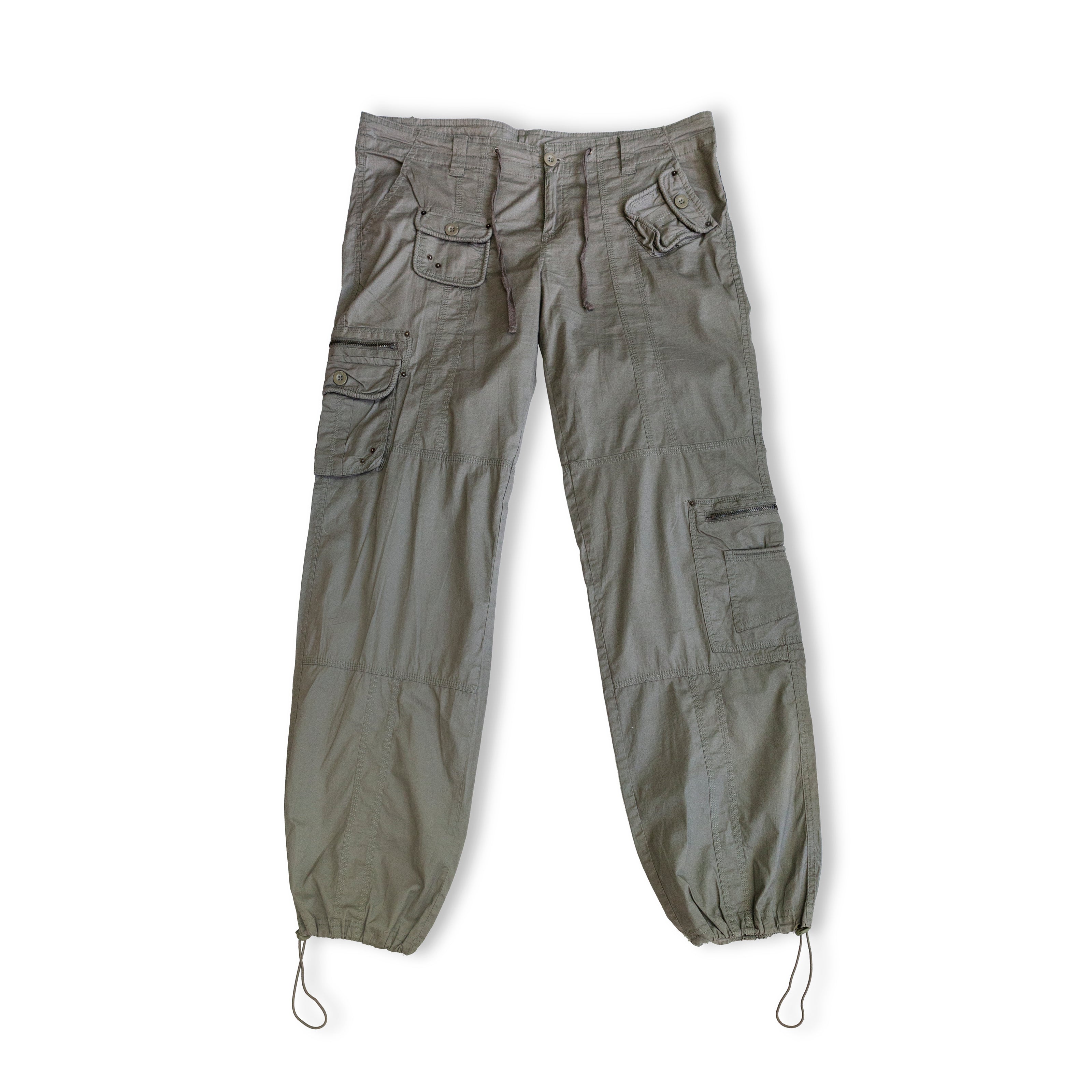 LOW WAISTED BUGGY CARGO PANTS (L)