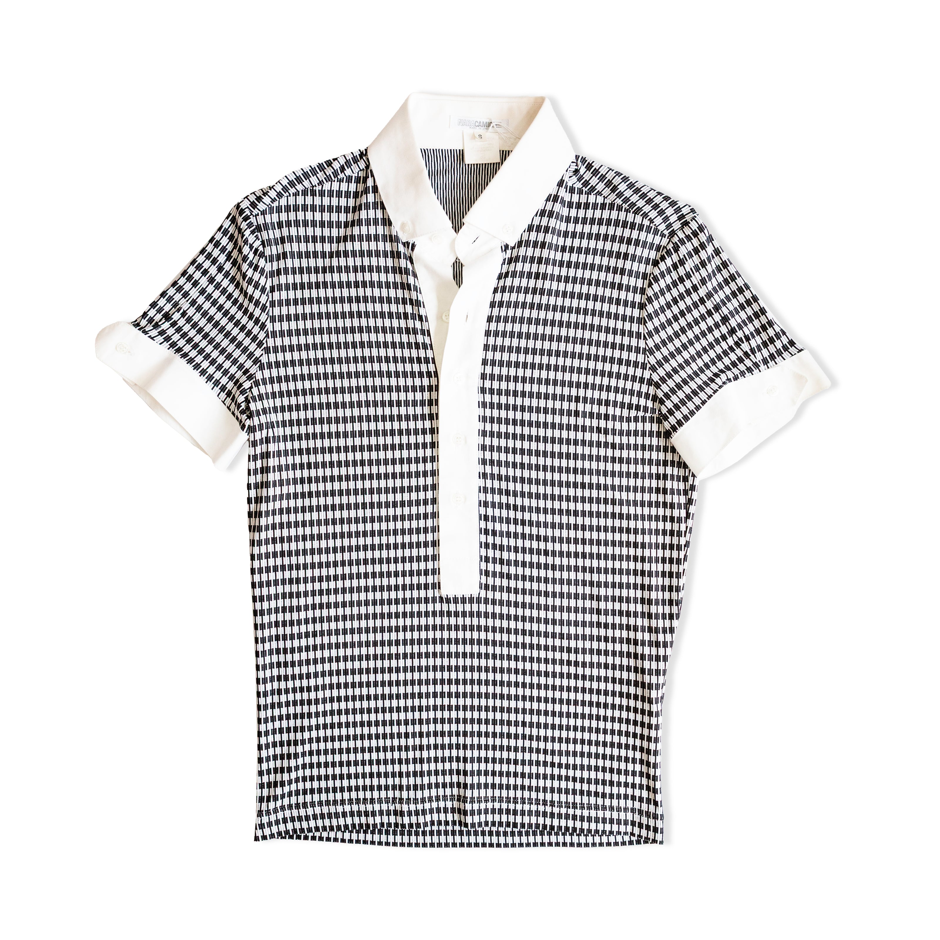 NARA CAMICIE patterned short sleeve shirt (S/M)