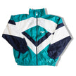 Vintage funky patterned windbreaker (XL)